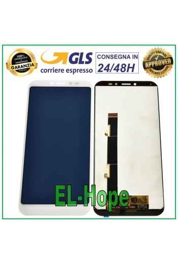 LCD-DISPLAY FÜR ALCATEL 1S 2019 OT 5024 5024D 5024F TOUCHSCREEN WEISSER BILDSCHIRM